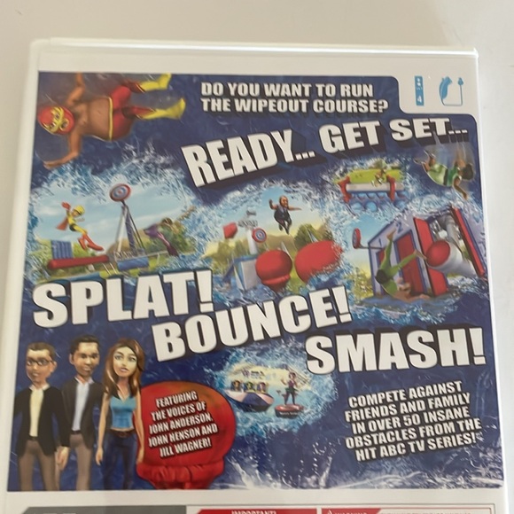 Nintendo Wii 2010 ABC Wipeout The Game Activision Video Game - Picture 4 of 10